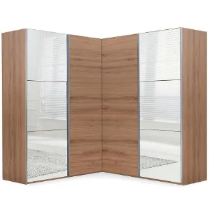 Obrazek Szafa Narożna Merida Dąb Dziki / Lustro