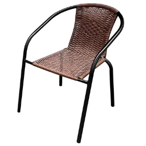 Obrazek Krzesło technorattanowe Bistro XT1101 brąz