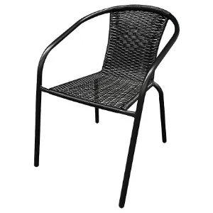 Obrazek Krzesło technorattanowe Bistro XT1101 czarny