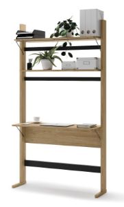 Obrazek Regał z biurkiem Ollie OL-04