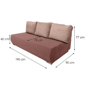 Obrazek Kanapa rozkładana Fiesta Aragon 59+62