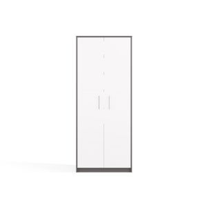 Obrazek Regał Rado 2D antracyt/biały