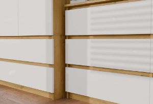 Obrazek Komoda Umo P6 120 dąb artisan/biały