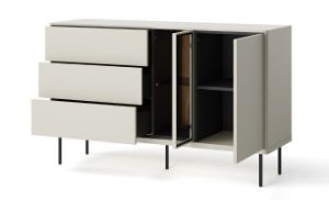 Obrazek Komoda dwudrzwiowa z szufladami Epiro EP-03