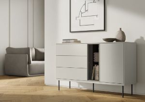 Obrazek Komoda dwudrzwiowa z szufladami Epiro EP-03