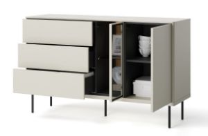 Obrazek Komoda dwudrzwiowa z szufladami Epiro EP-03