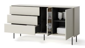 Obrazek Komoda dwudrzwiowa z szufladami Epiro EP-04