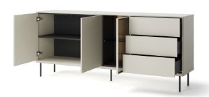 Obrazek Komoda trzydrzwiowa z szufladami Epiro EP-05