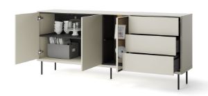 Obrazek Komoda trzydrzwiowa z szufladami Epiro EP-05