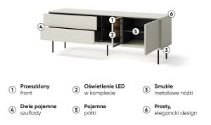 Obrazek Szafka RTV Epiro EP-06