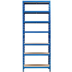 Obrazek Regał magazynowy metalowy 220x90x60cm – 7 półek/175kg