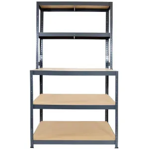 Obrazek Regał magazynowy metalowy R200 Multi 180x100x30 - 100/200 kg