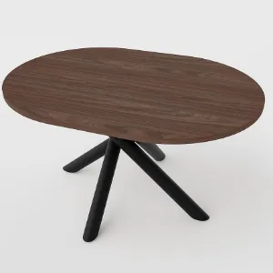 Obrazek Stół Oslo 138x100 cm orzech wisconsin