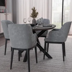 Obrazek Stół Oslo 138x100 cm orzech wisconsin