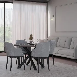 Obrazek Stół Oslo 138x100 cm orzech wisconsin