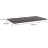 Obrazek Blat do stołu Tt Grey Sandblasted Sw504 9546 160x80 Cm