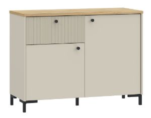 Obrazek Komoda dwudrzwiowa z szufladą Bixbite