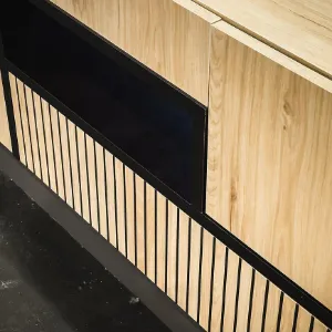 Obrazek Szafka RTV Cross HJZ CS RTV hickory jackson