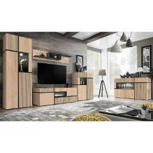 Obrazek Szafka RTV Cross HJZ CS RTV hickory jackson