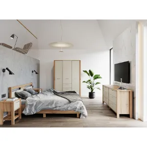 Obrazek Półka Indygo P1 dąb wotan-green