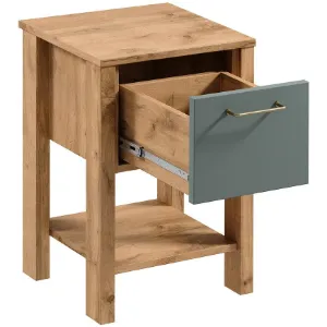 Obrazek Szafka Nocna Indygo SN dąb wotan-green