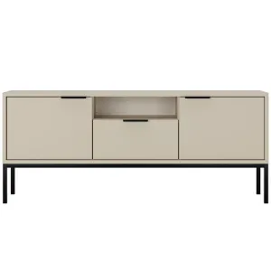 Obrazek Szafka RTV 135 Austin Kaszmir/Czarny