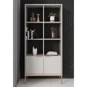 Obrazek Regał Austin Kaszmir/Złoty