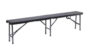 Obrazek Ławka turystyczna składana RBK 180 czarny