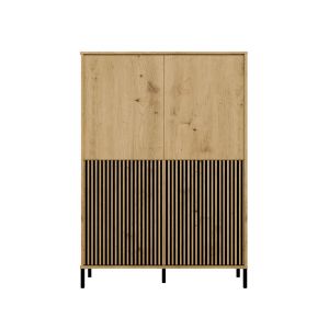 Obrazek Witryna Amaro 4DK Slim dąb artisan