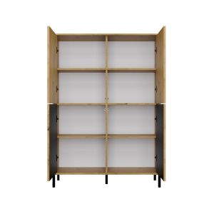 Obrazek Witryna Amaro 4DK Slim dąb artisan