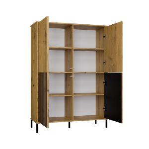 Obrazek Witryna Amaro 4DK Slim dąb artisan