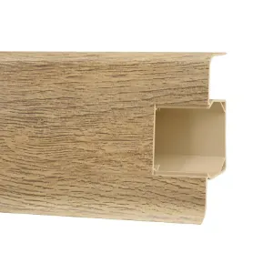 Obrazek Listwa przypodłogowa PCV Esquero 690 Dąb Memphis
