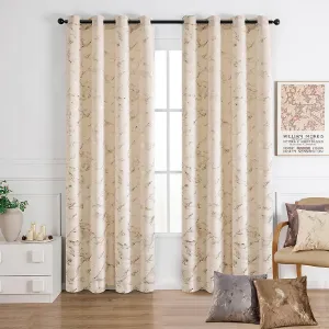 Obrazek Zasłona na przelotkach GOLDY VET479/1/210GSM/140x250 kremowy