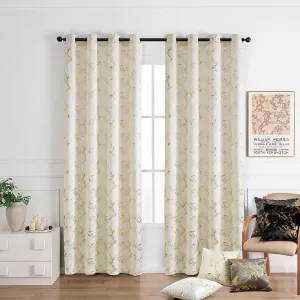 Obrazek Zasłona na przelotkach KLOE VET427/2/210GSM/140x250 kremowy