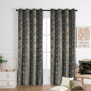 Obrazek Zasłona na przelotkach KLOE VET427/5/210GSM/140x250 szary