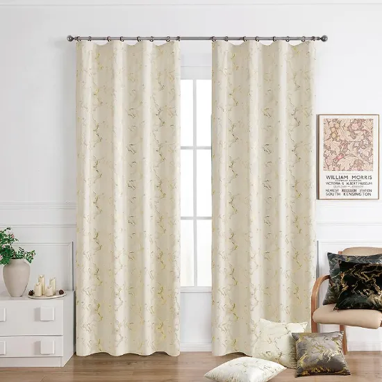 Obrazek Zasłona na taśmie KLOE VET427/2/210GSM 140x250 kremowy