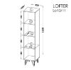 Obrazek Regał Lofter LO11