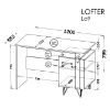 Obrazek Biurko Lofter LO9