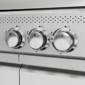 Obrazek Mercado grill gazowy Vibes Silver 3+1 11,5 kW