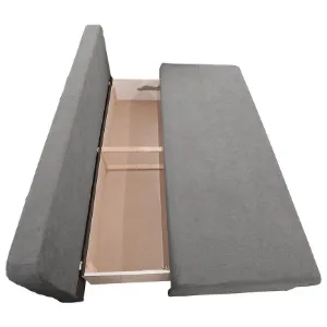 Obrazek Kanapa rozkładana Leon Curio 93+80 szara