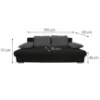 Obrazek Kanapa rozkładana Leon Curio 99+97 czarna