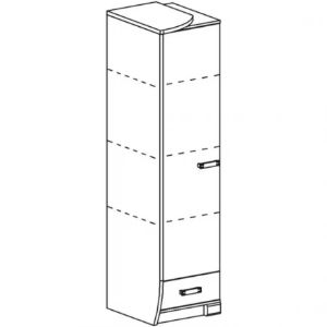 Obrazek Półszafa Romero R-17L