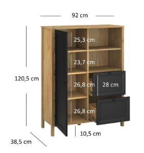 Obrazek Komoda Brent 1D2S