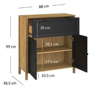 Obrazek Komoda Brent 2D1S