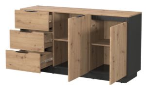 Obrazek Komoda dwudrzwiowa z szufladami Sierra Typ 7