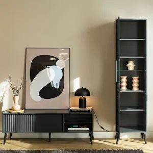 Obrazek Szafka RTV 1K Barcelona antracyt