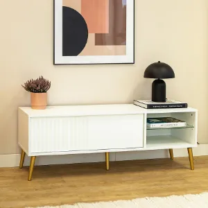 Obrazek Szafka RTV 1K Barcelona biała