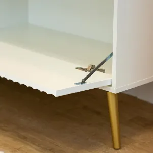 Obrazek Szafka RTV 1K Barcelona biała