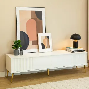 Obrazek Szafka RTV 2K Barcelona biała