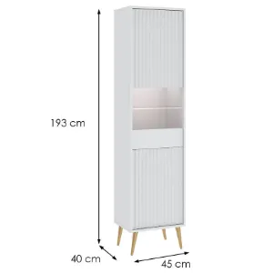 Obrazek Witryna 2D Barcelona biała